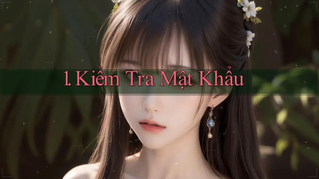1. Kiểm Tra Mật Khẩu