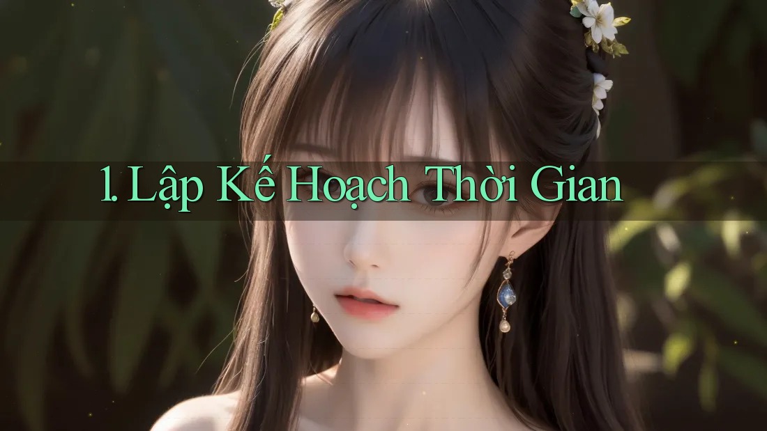 1. Lập Kế Hoạch Thời Gian