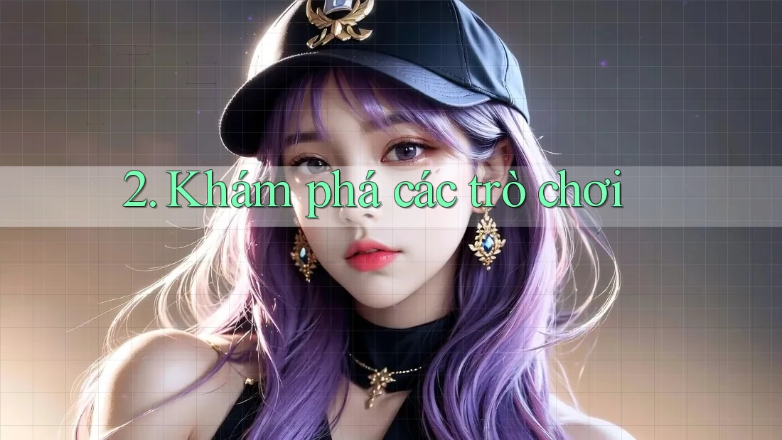 2. Khám phá các trò chơi