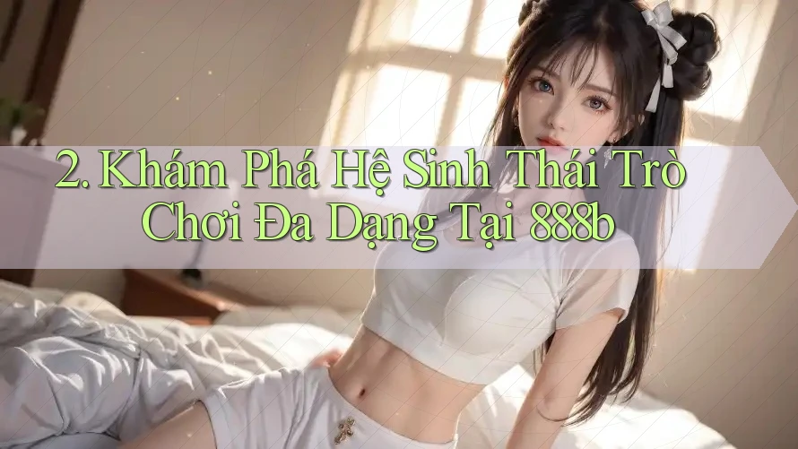 2. Khám Phá Hệ Sinh Thái Trò Chơi Đa Dạng Tại 888b