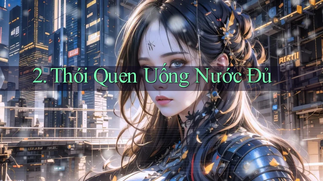 2. Thói Quen Uống Nước Đủ