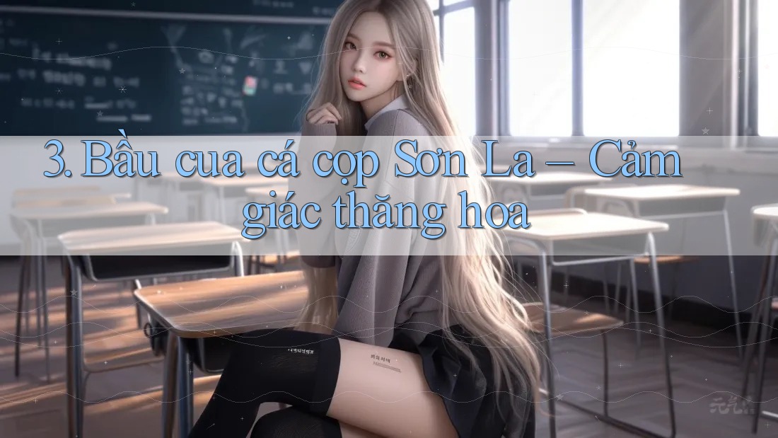 3. Bầu cua cá cọp Sơn La – Cảm giác thăng hoa