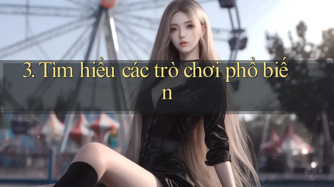 3. Tìm hiểu các trò chơi phổ biến