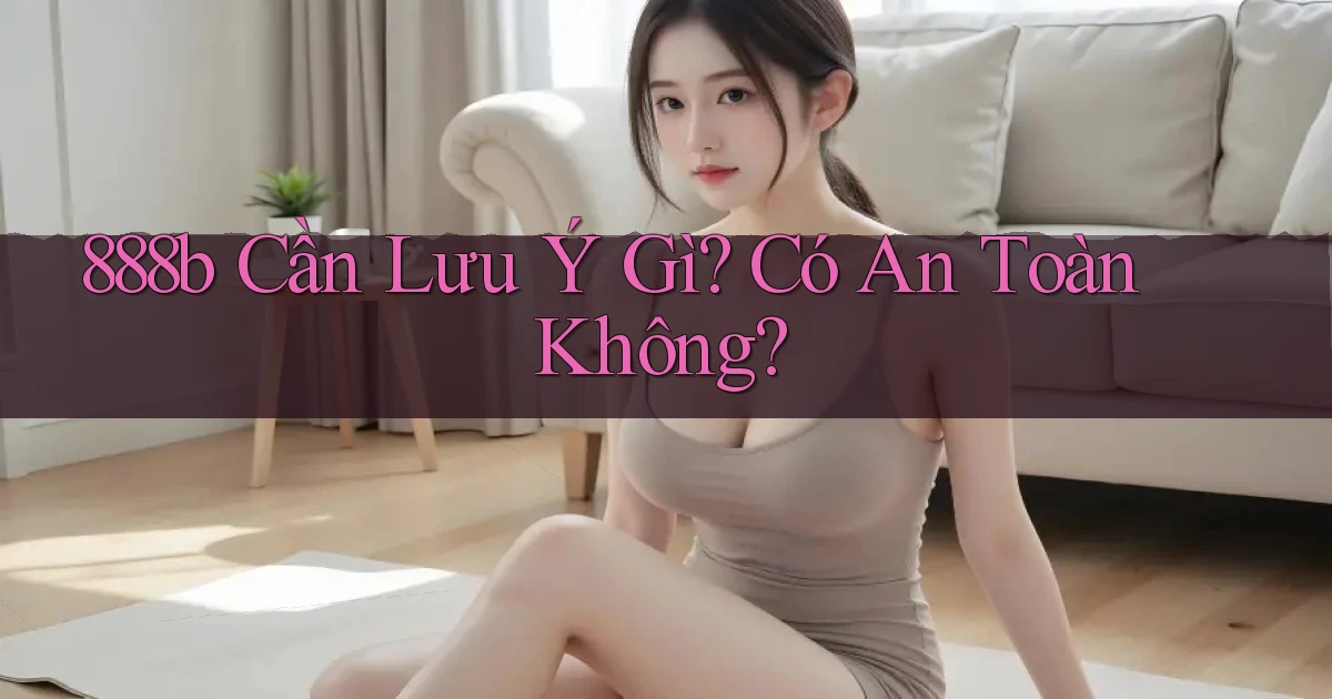 888b cần lưu ý gì có an toàn không