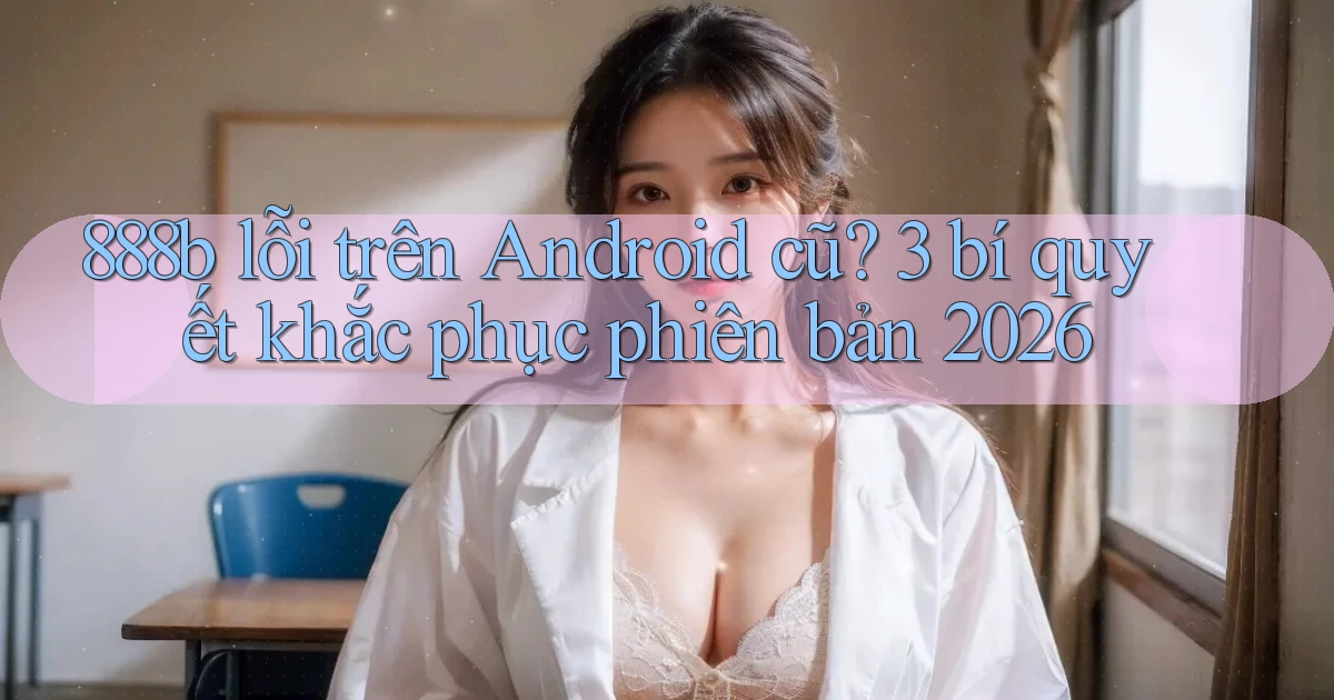 888b lỗi trên Android cũ 3 bí quyết khắc phục phiên bản 2026