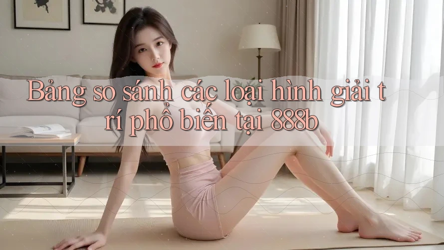 Bảng so sánh các loại hình giải trí phổ biến tại 888b