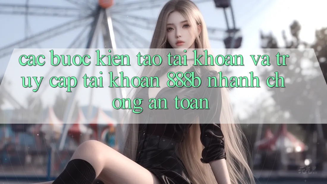 Các bước kiến tạo tài khoản và truy cập tài khoản 888b nhanh chóng, an toàn