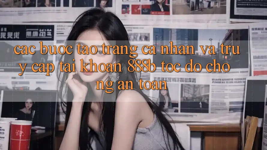 Các bước tạo trang cá nhân và truy cập tài khoản 888b tốc độ chóng, an toàn