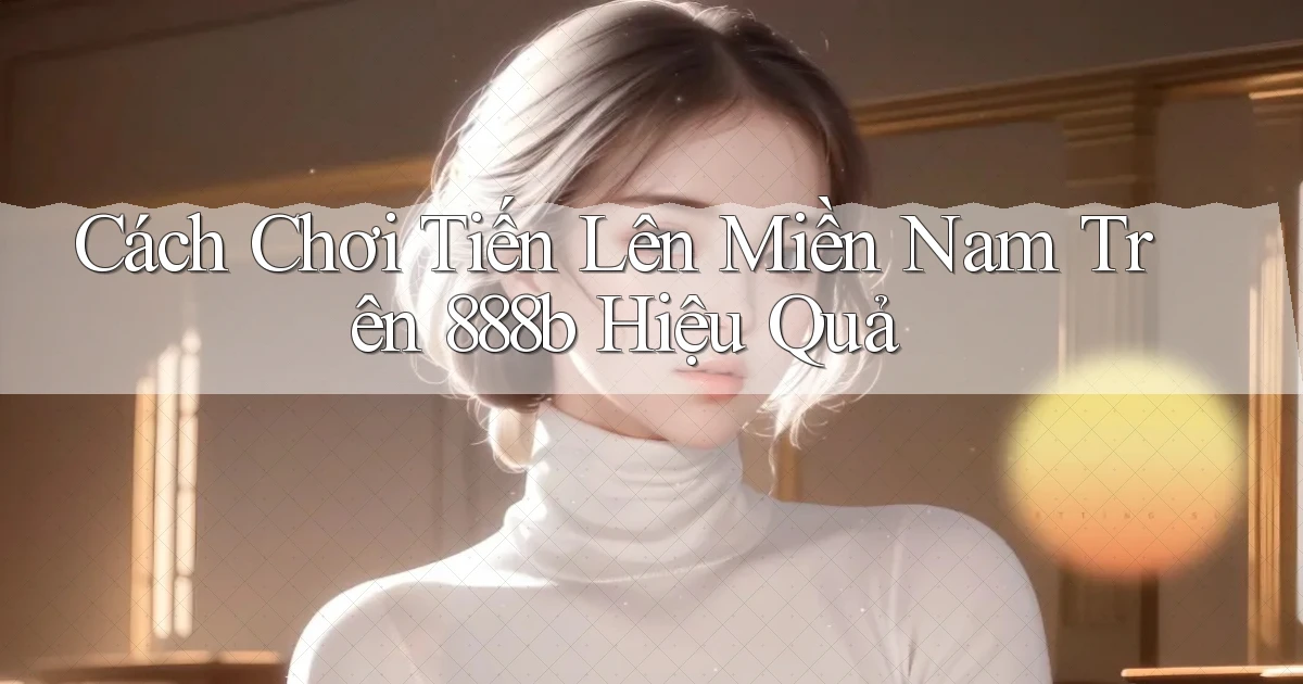 cách chơi tiến lên miền nam trên 888b hiệu quả