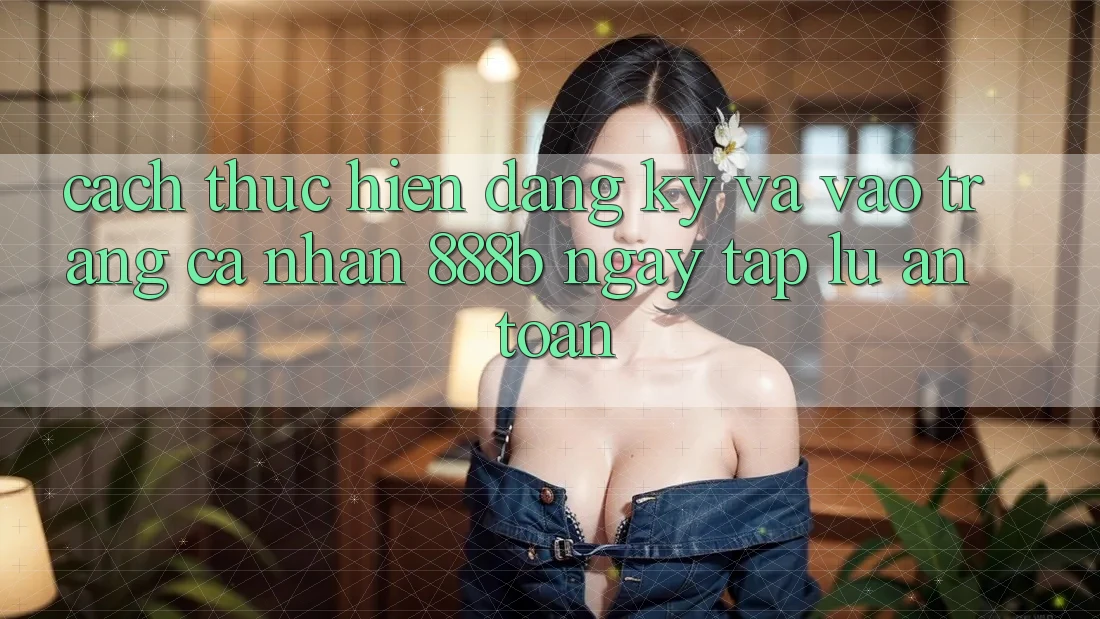 Cách thực hiện đăng ký và vào trang cá nhân 888b ngay tắp lự, an toàn