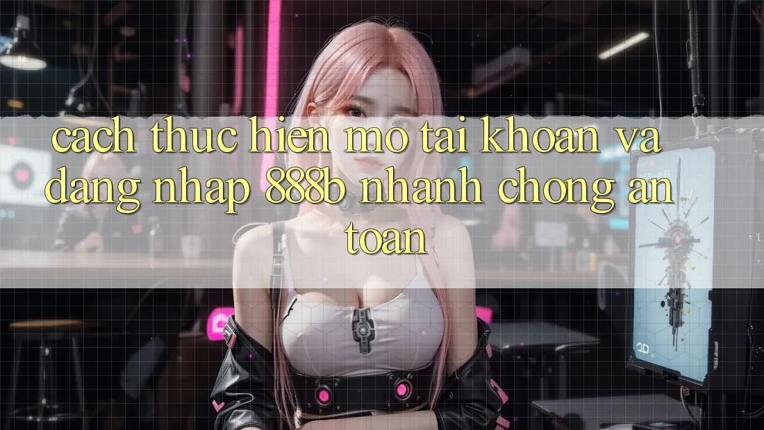 Cách thực hiện mở tài khoản và đăng nhập 888b nhanh chóng, an toàn