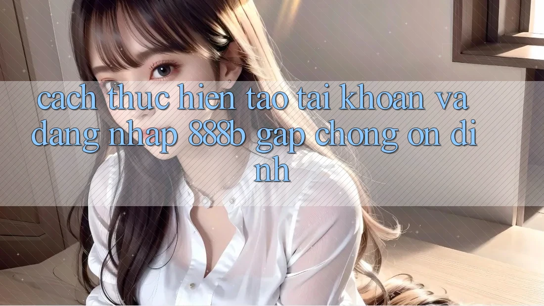 Cách thực hiện tạo tài khoản và đăng nhập 888b gấp chóng, ổn định