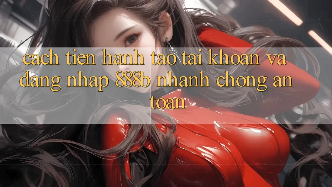 Cách tiến hành tạo tài khoản và đăng nhập 888b nhanh chóng, an toàn