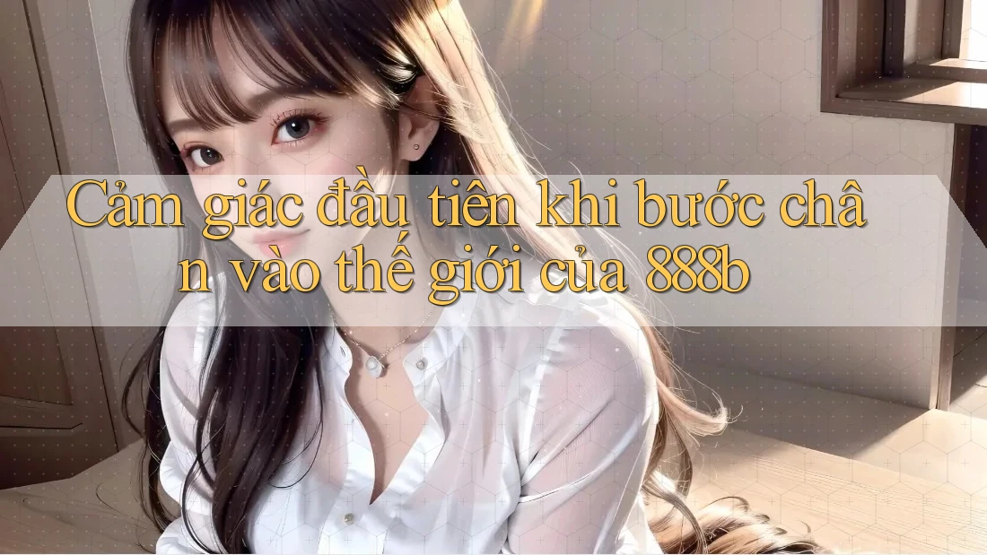 Cảm giác đầu tiên khi bước chân vào thế giới của 888b