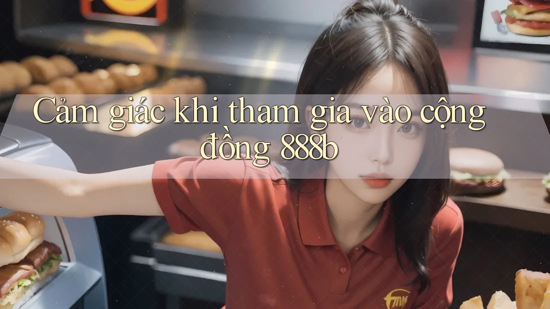 Cảm giác khi tham gia vào cộng đồng 888b