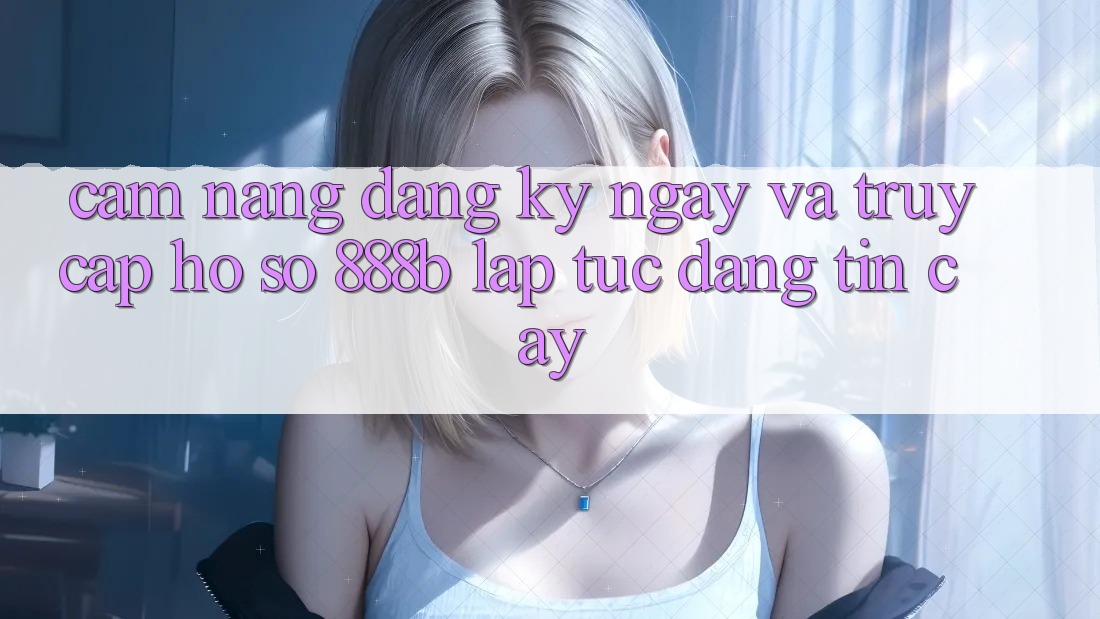 Cẩm nang đăng ký ngay và truy cập hồ sơ 888b lập tức, đáng tin cậy Cẩm nang đăng ký ngay và truy cập hồ sơ 888b lập tức, đáng tin cậy