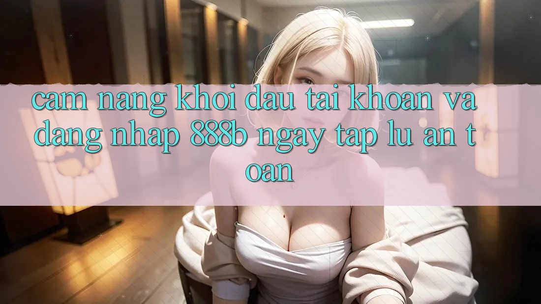 Cẩm nang khởi đầu tài khoản và đăng nhập 888b ngay tắp lự, an toàn