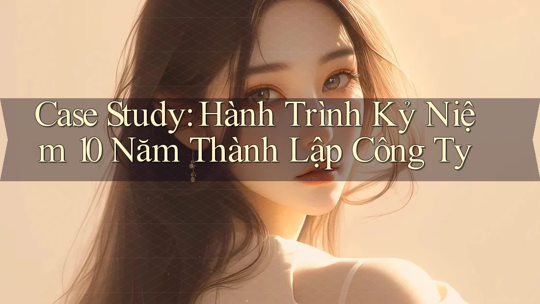 Case Study: Hành Trình Kỷ Niệm 10 Năm Thành Lập Công Ty