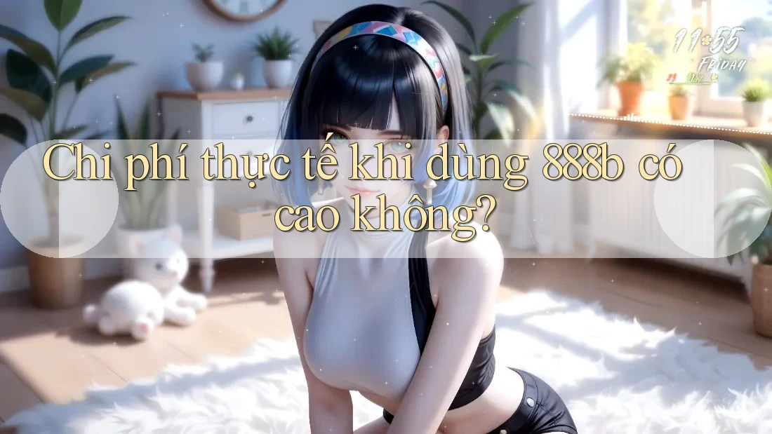 Chi phí thực tế khi dùng 888b có cao không?