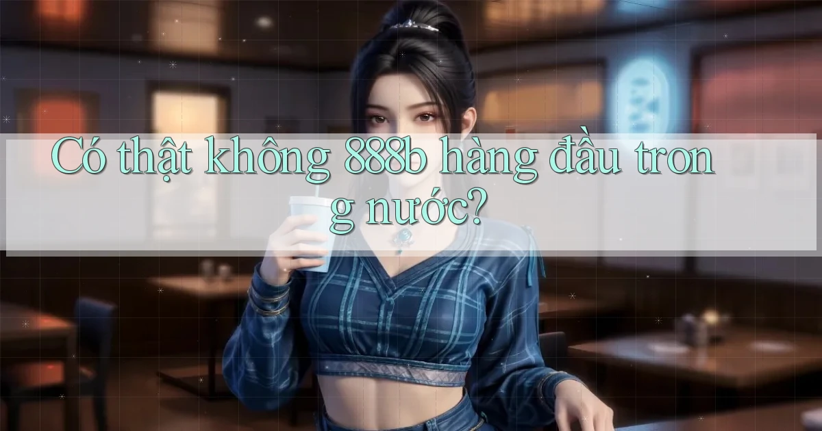 có thật không 888b hàng đầu trong nước
