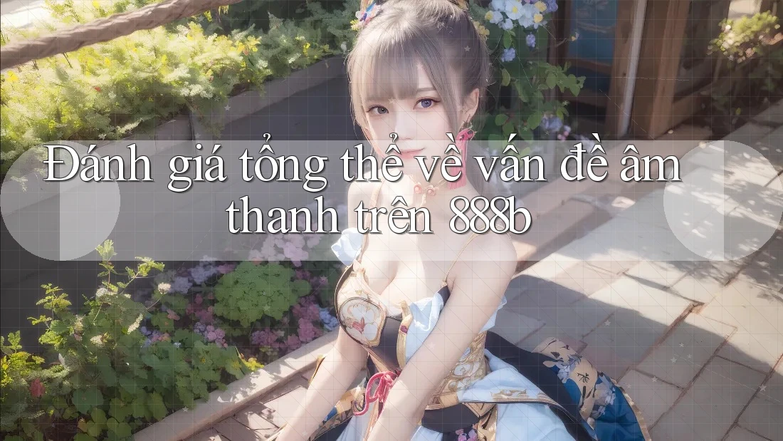 Đánh giá tổng thể về vấn đề âm thanh trên 888b