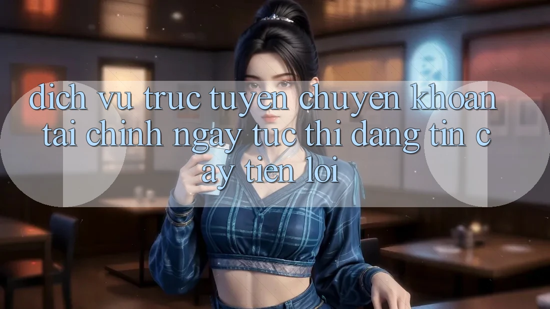 Dịch vụ trực tuyến chuyển khoản tài chính: Ngay tức thì - Đáng tin cậy - Tiện lợi