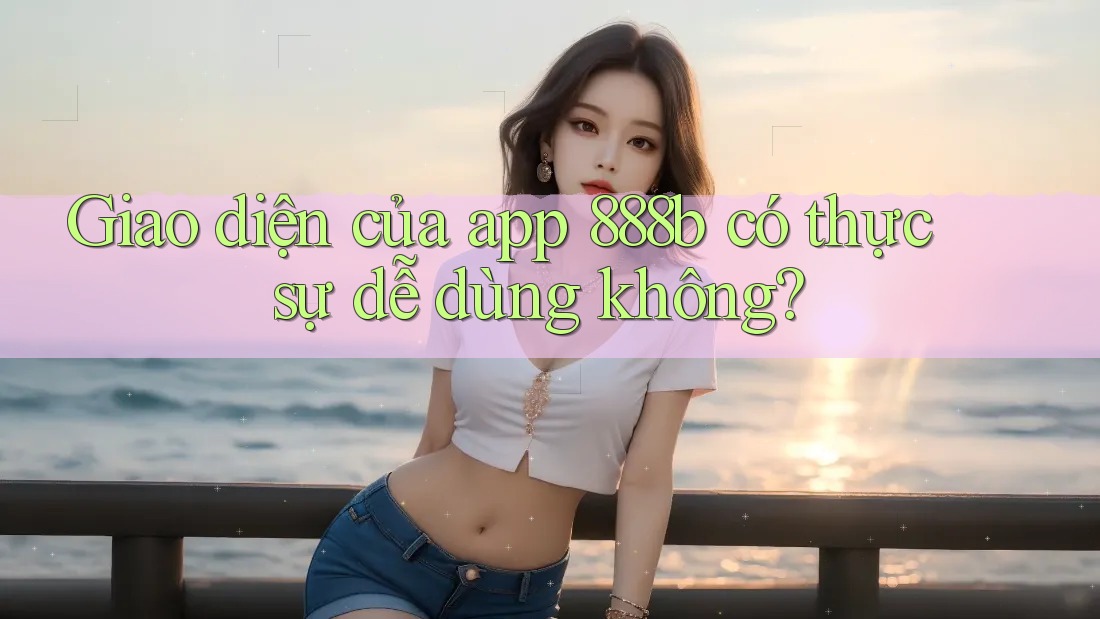 Giao diện của app 888b có thực sự dễ dùng không?