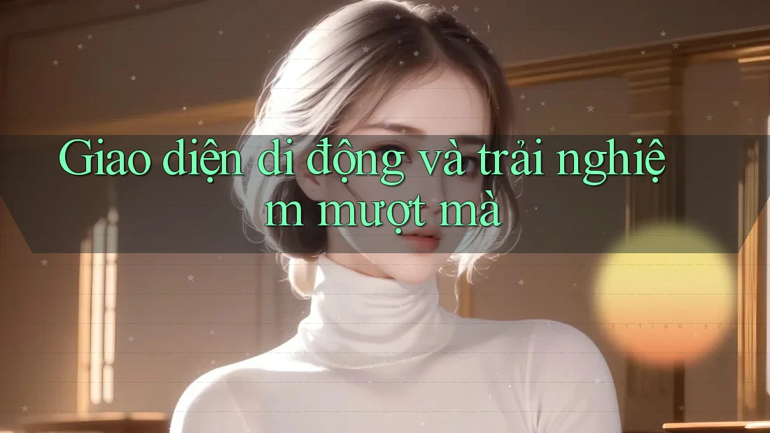 Giao diện di động và trải nghiệm mượt mà