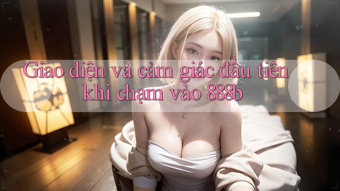 Giao diện và cảm giác đầu tiên khi chạm vào 888b