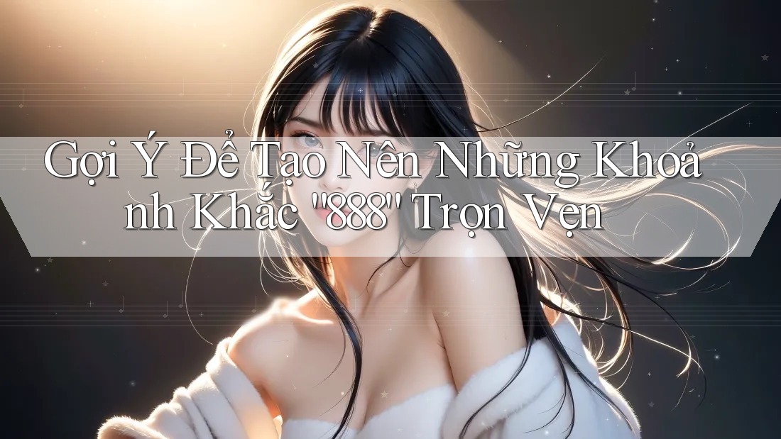 Gợi Ý Để Tạo Nên Những Khoảnh Khắc “888” Trọn Vẹn