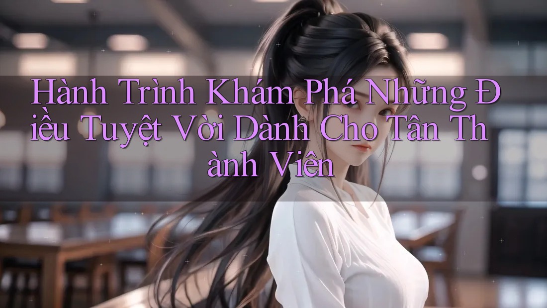 Hành Trình Khám Phá Những Điều Tuyệt Vời Dành Cho Tân Thành Viên