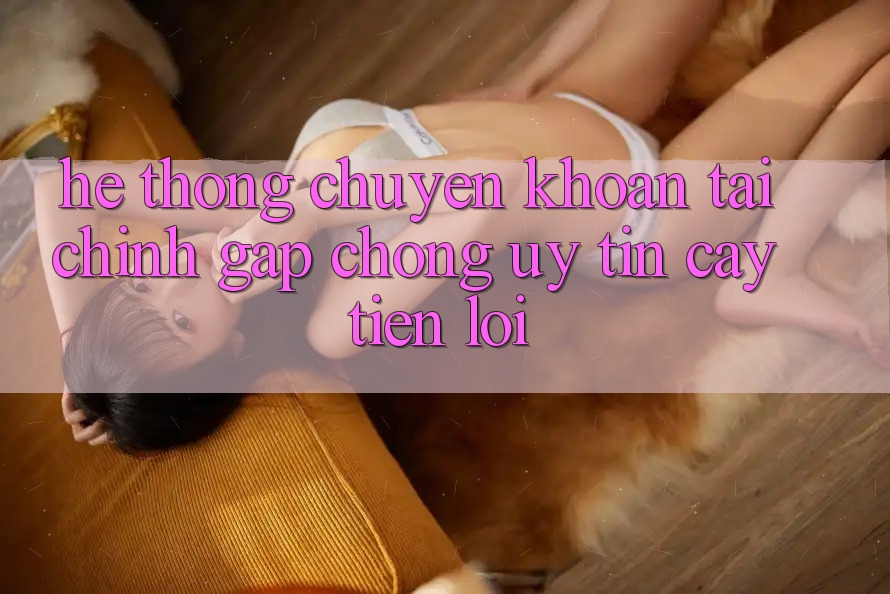 Hệ thống chuyển khoản tài chính: Gấp chóng - Uy tín cậy - Tiện lợi