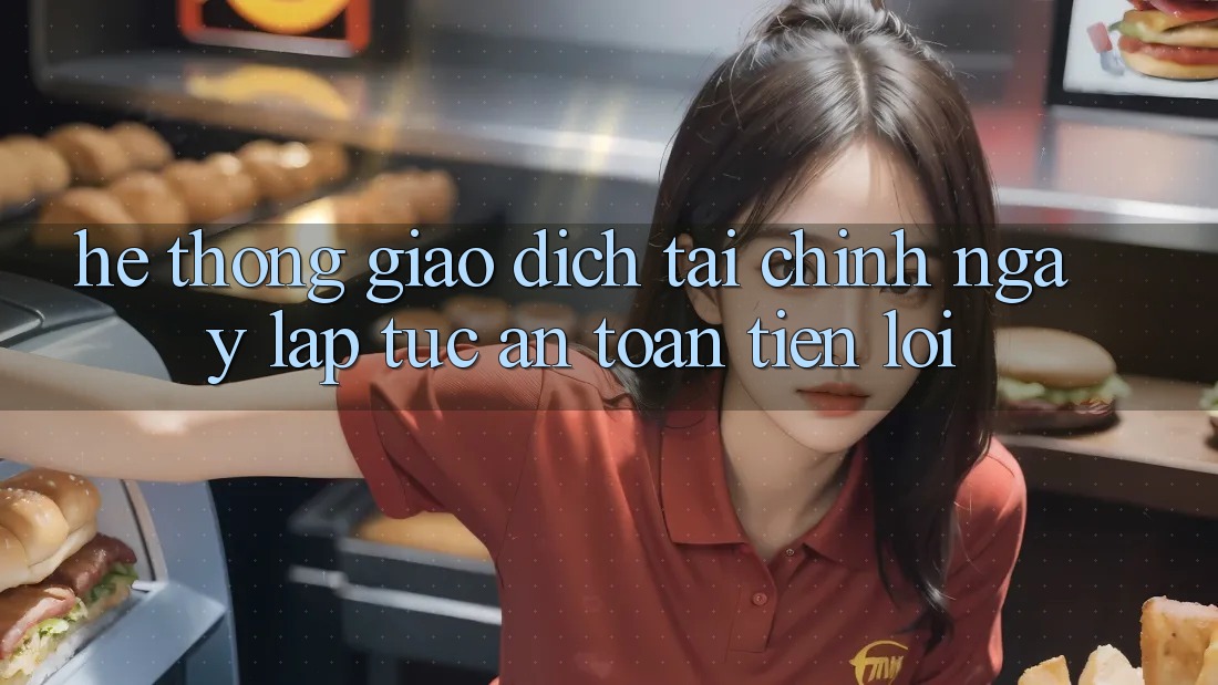 Hệ thống giao dịch tài chính: Ngay lập tức - An toàn - Tiện lợi