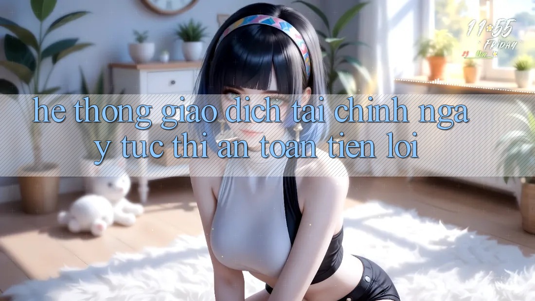Hệ thống giao dịch tài chính: Ngay tức thì - An toàn - Tiện lợi