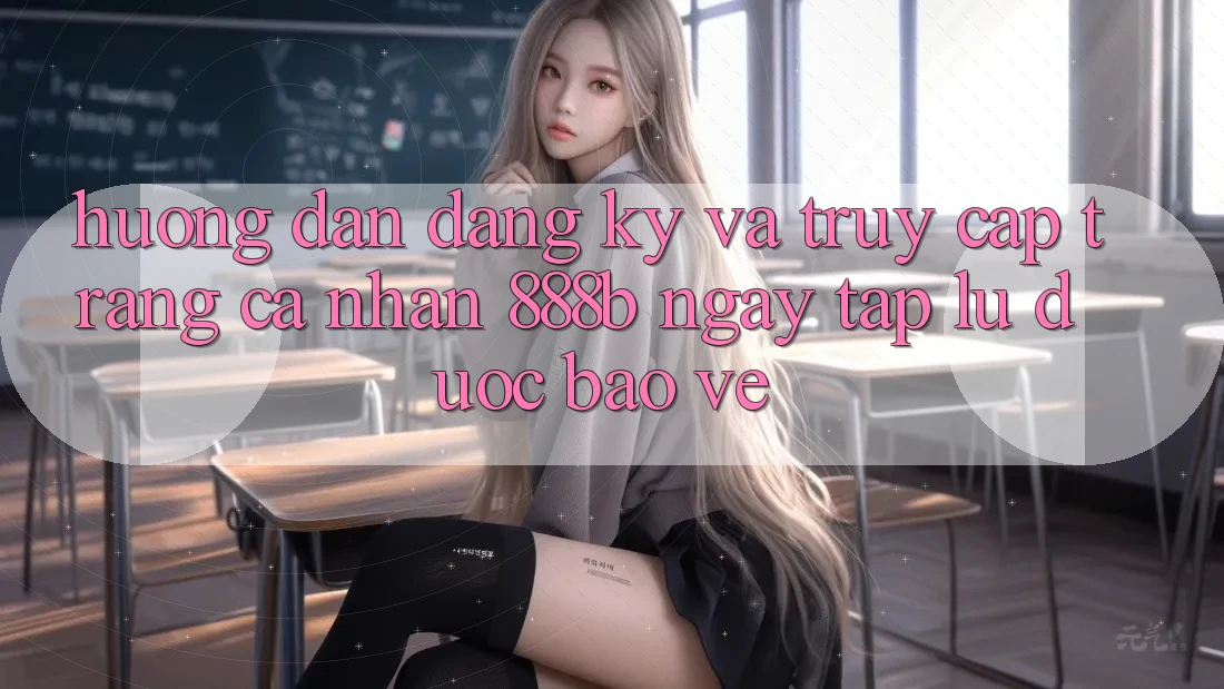 Hướng dẫn đăng ký và truy cập trang cá nhân 888b ngay tắp lự, được bảo vệ