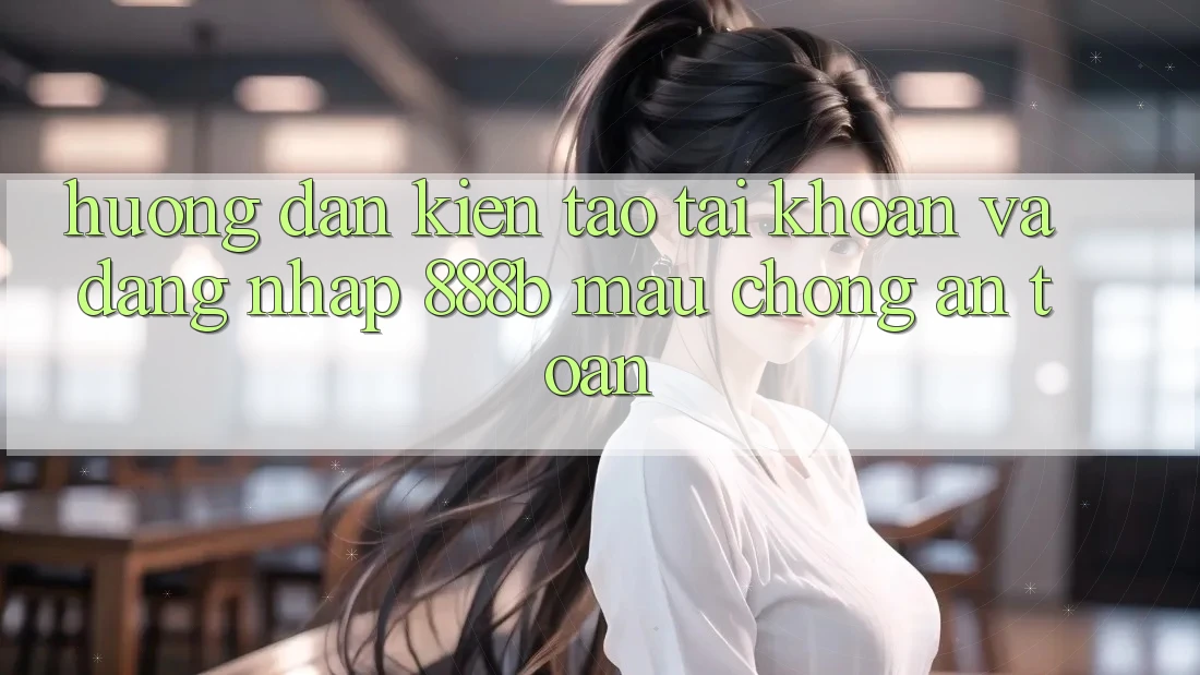 Hướng dẫn kiến tạo tài khoản và đăng nhập 888b mau chóng, an toàn