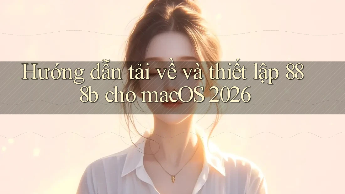 Hướng dẫn tải về và thiết lập 888b cho macOS 2026
