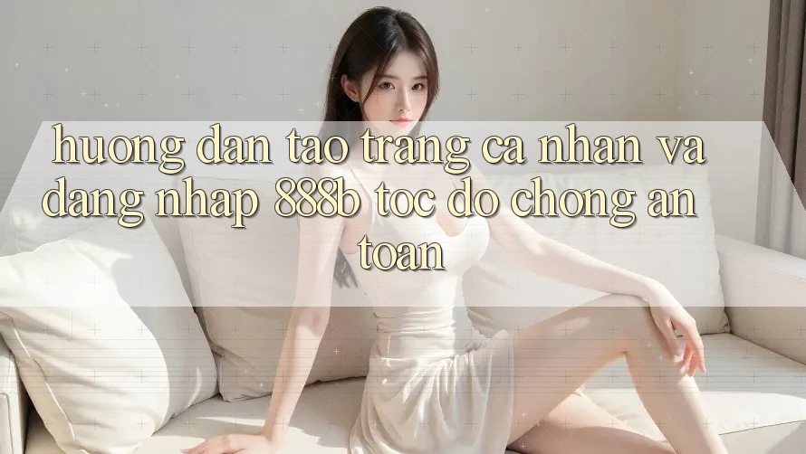 Hướng dẫn tạo trang cá nhân và đăng nhập 888b tốc độ chóng, an toàn