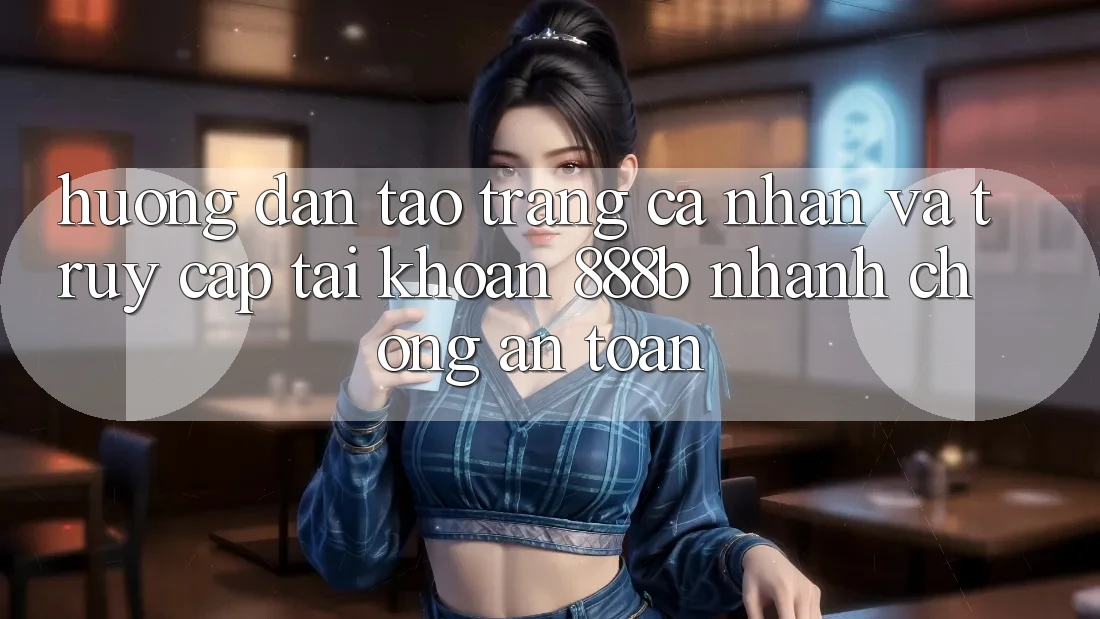Hướng dẫn tạo trang cá nhân và truy cập tài khoản 888b nhanh chóng, an toàn