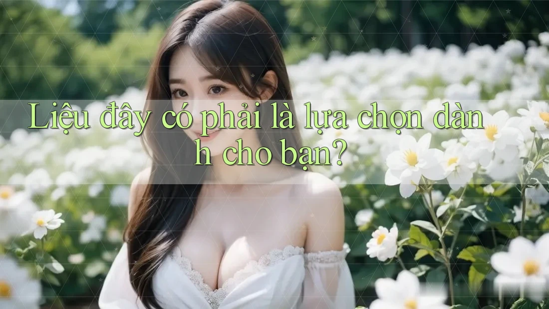 Liệu đây có phải là lựa chọn dành cho bạn?