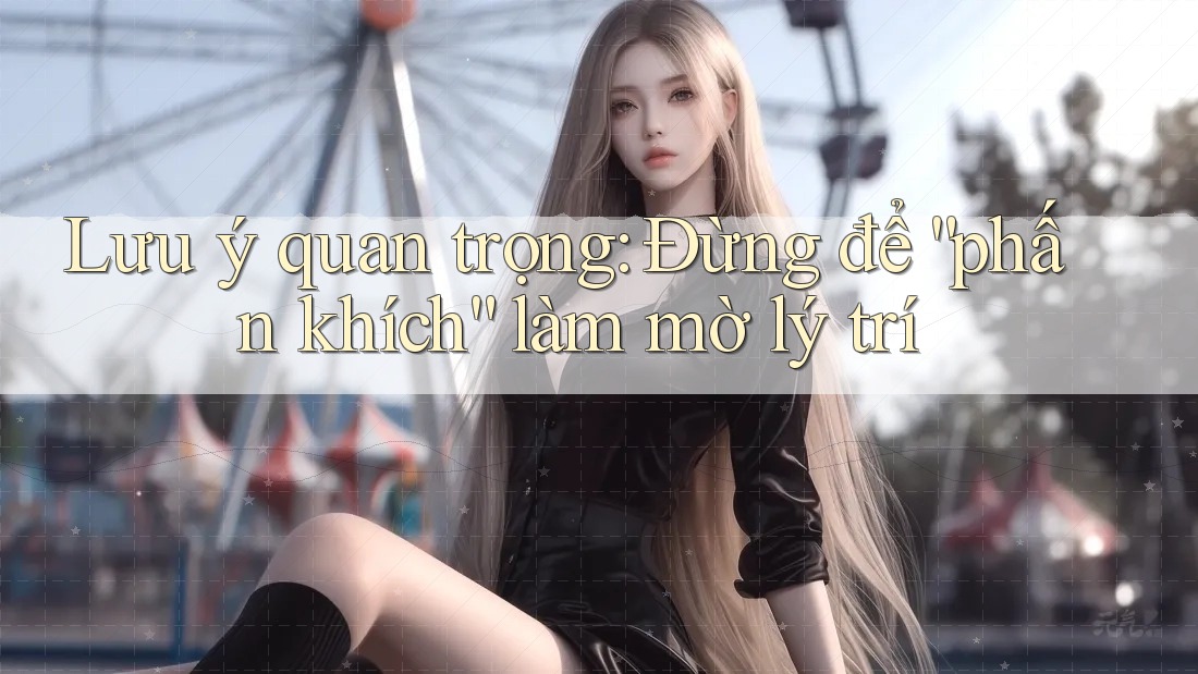 Lưu ý quan trọng: Đừng để “phấn khích” làm mờ lý trí Lưu ý quan trọng: Đừng để “phấn khích” làm mờ lý trí