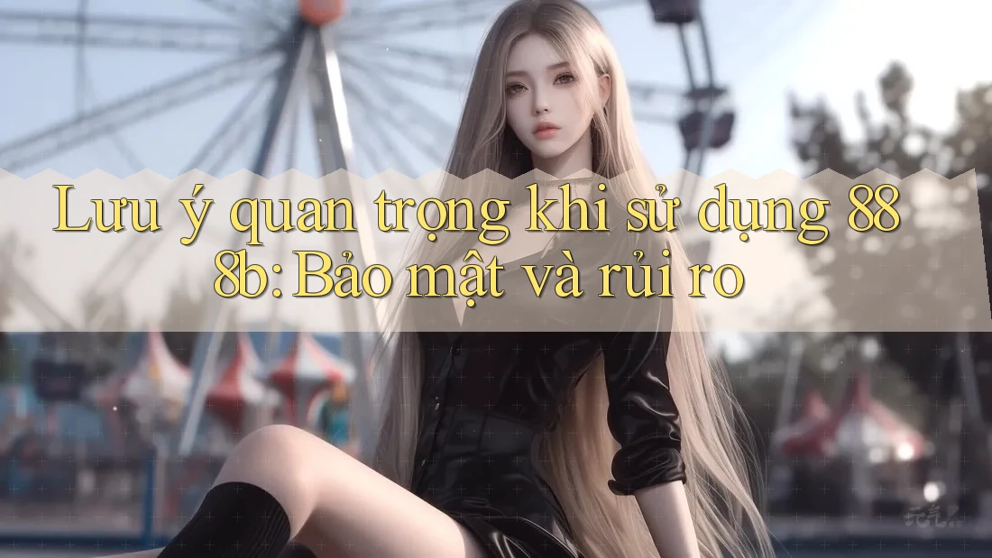 Lưu ý quan trọng khi sử dụng 888b: Bảo mật và rủi ro