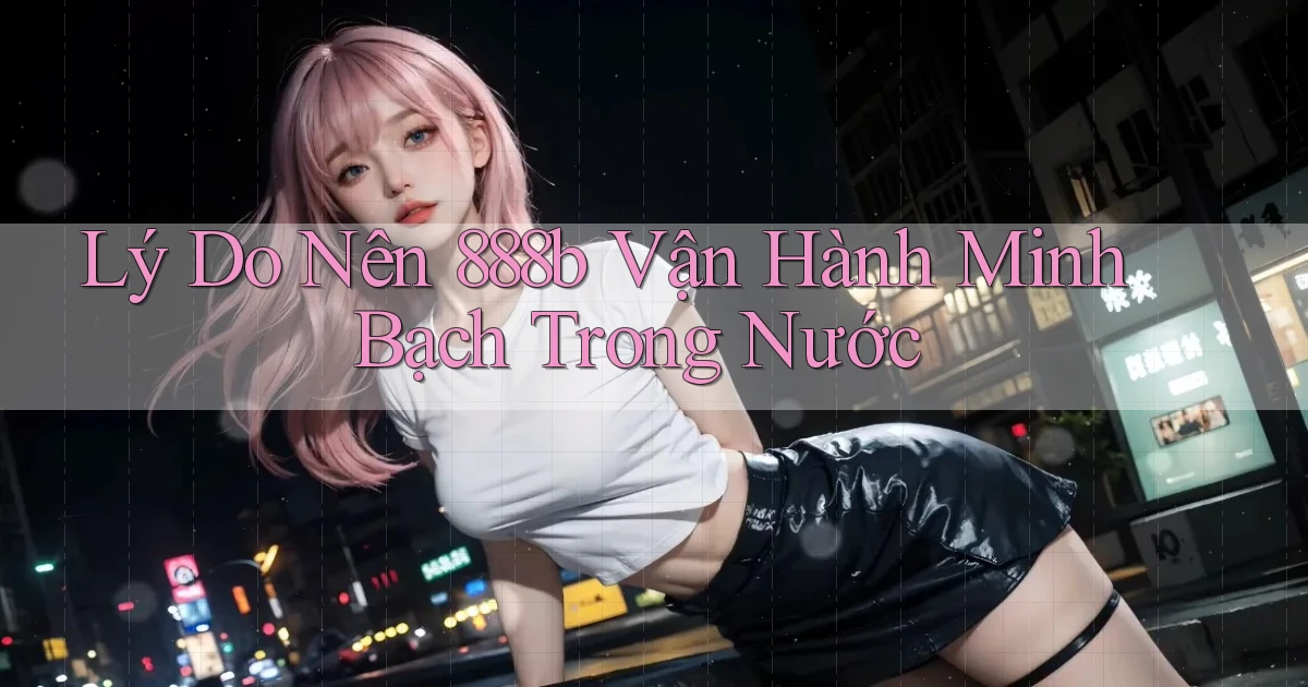 lý do nên 888b vận hành minh bạch trong nước