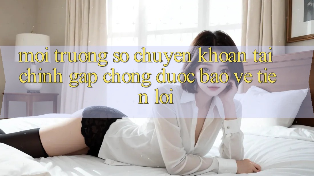 Môi trường số chuyển khoản tài chính: Gấp chóng - Được bảo vệ - Tiện lợi