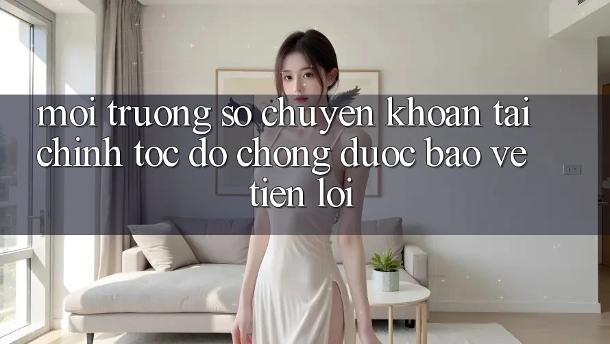 Môi trường số chuyển khoản tài chính: Tốc độ chóng - Được bảo vệ - Tiện lợi