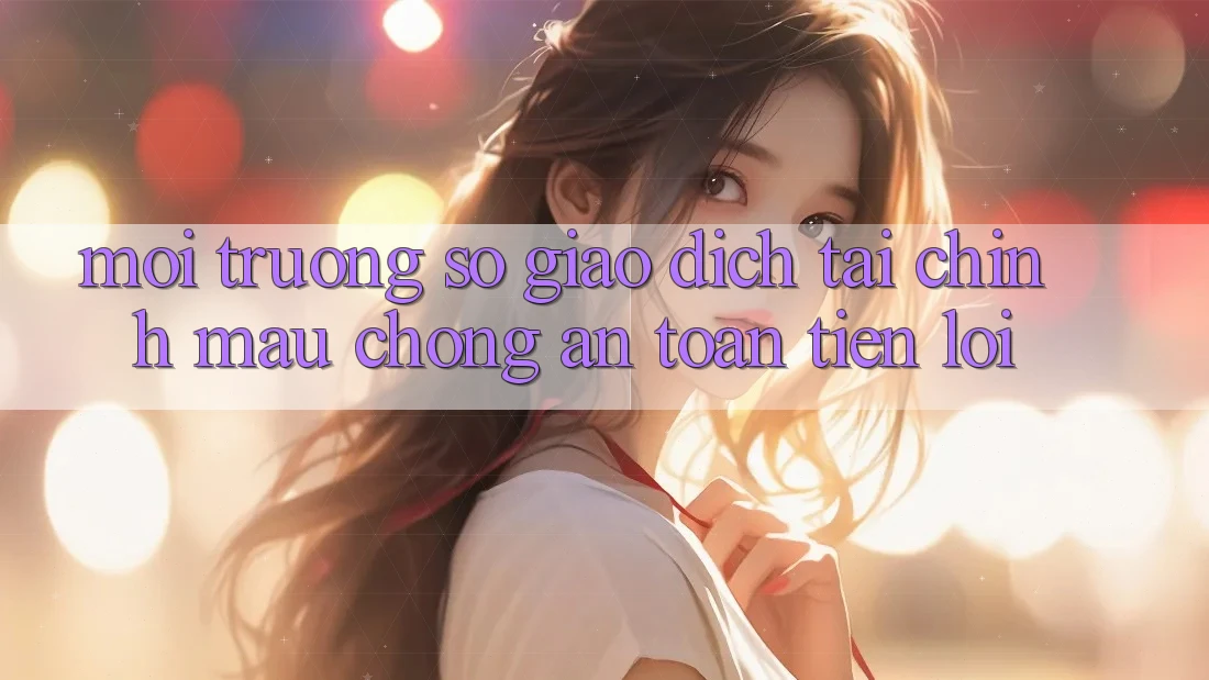 Môi trường số giao dịch tài chính: Mau chóng - An toàn - Tiện lợi