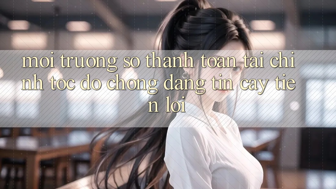 Môi trường số thanh toán tài chính: Tốc độ chóng - Đáng tin cậy - Tiện lợi