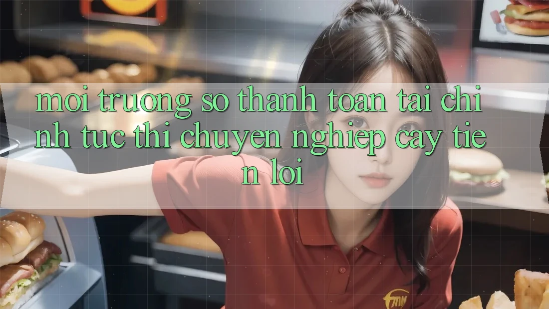 Môi trường số thanh toán tài chính: Tức thì - Chuyên nghiệp cậy - Tiện lợi