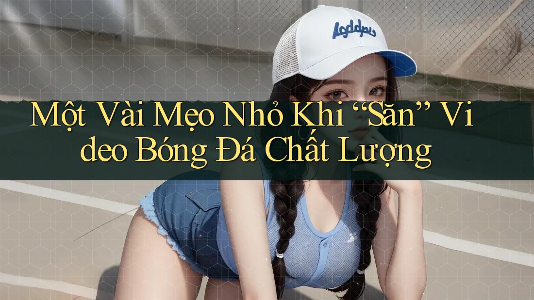 Một Vài Mẹo Nhỏ Khi “Săn” Video Bóng Đá Chất Lượng
