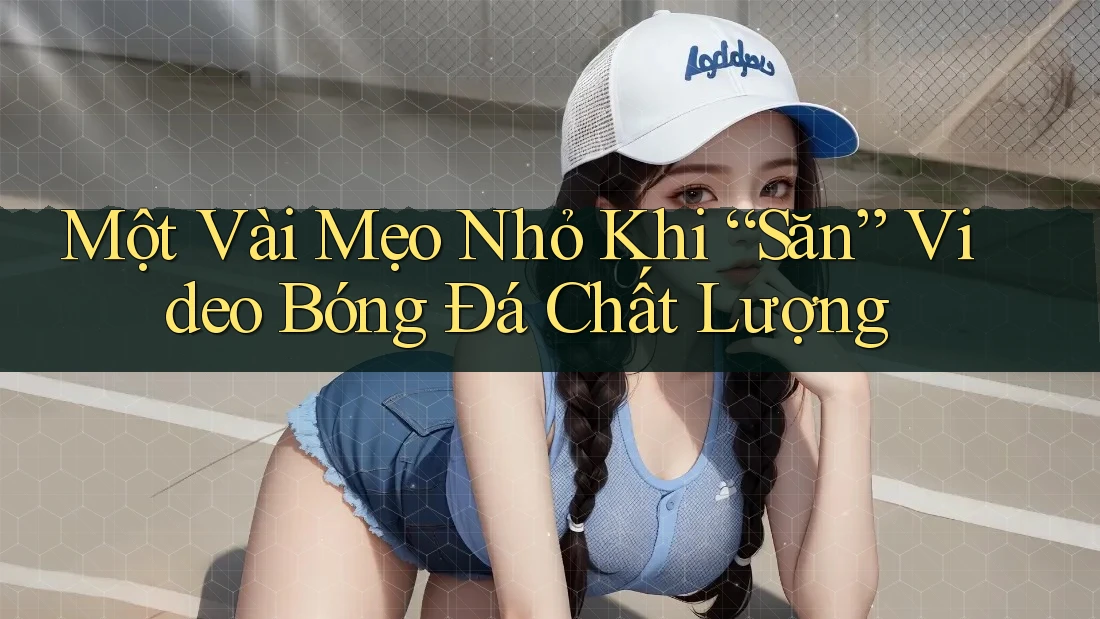 Một Vài Mẹo Nhỏ Khi “Săn” Video Bóng Đá Chất Lượng
